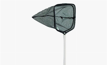 Schepnet grofmazig met aluminium steel 100cm (Ubbink)
